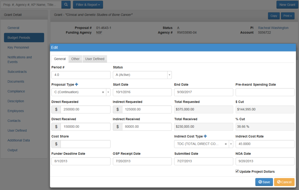 screenshot of Blue Wren GRM